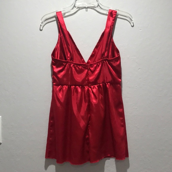 F21 Red Rhinestone Top - Picture 4 of 5